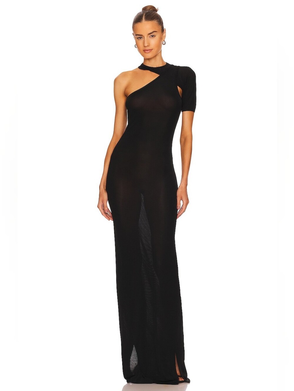 NWOT $396 RTA Soraia Maxi Dress Black Medium See Description